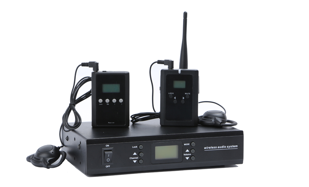 PROFESSIONAL PORTABLE AUDIO GUIDE, TOUR GUIDE SYSTEM, INTERPRETATION